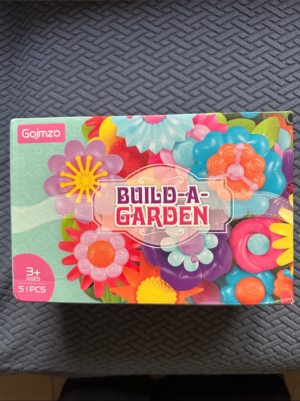 Build-A-Garden Kids Toy - Multicolor Flower Building Set